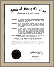 Governor Proclamation